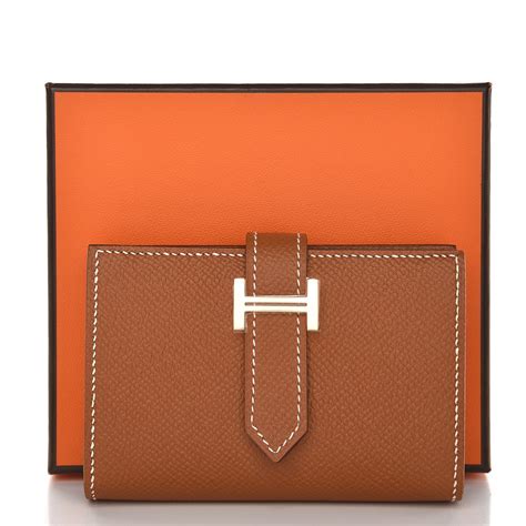 hermes short bearn wallet|Hermes bearn wallet small.